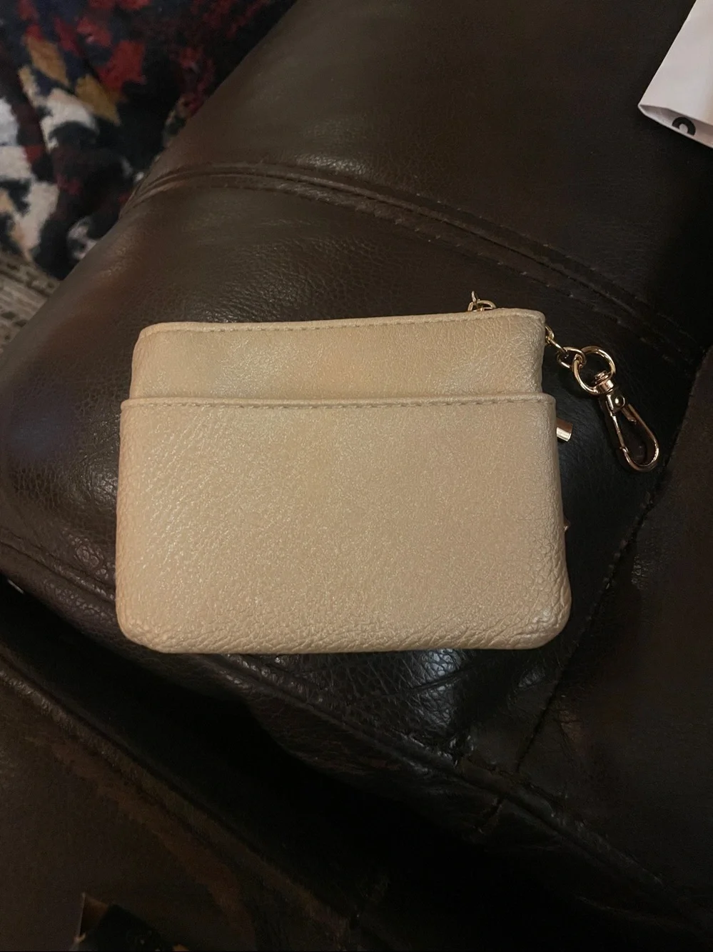 Save the girls gold change purse
